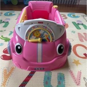 Fisher-Price Laugh Learn Crawl Around Car- Pink
